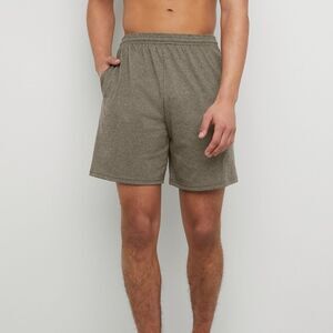 Hanes Essentials Cotton Shorts with Pockets 7.5” Camo Green XL‎ NWT IN PKG